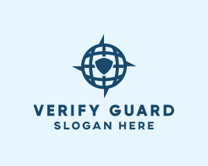 Global Digital Shield logo design