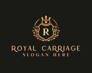 Royal Crown Crest logo design