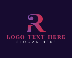 Generic Business Letter R logo