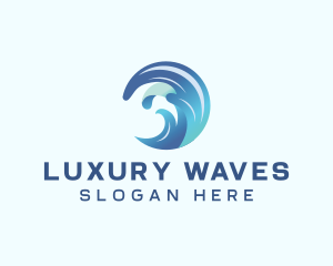 Ocean Wave Resort  logo design