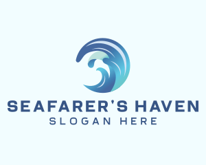 Ocean Wave Resort  logo design