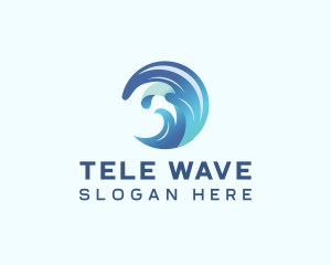 Ocean Wave Resort  logo design