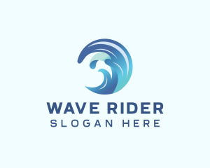 Ocean Wave Resort  logo design