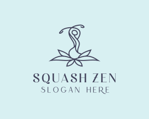 Yoga Lotus Healing logo design