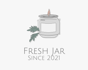 Fragrant Candle Jar  logo