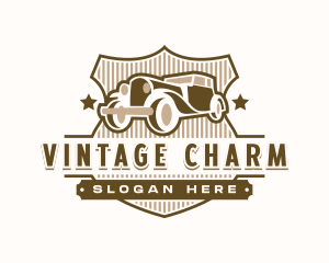 Vintage Car Dealership logo design