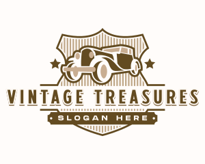 Vintage Car Dealership logo design