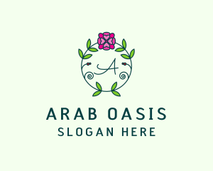 Floral Flower Wellness Spa logo design