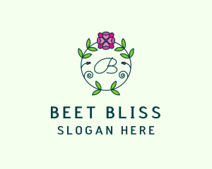 Floral Flower Wellness Spa logo design