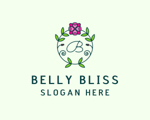 Floral Flower Wellness Spa logo design