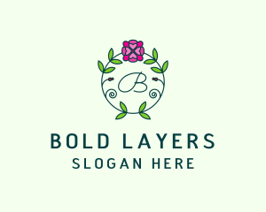 Floral Flower Wellness Spa logo design