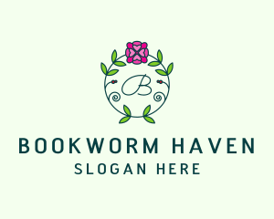 Floral Flower Wellness Spa logo design