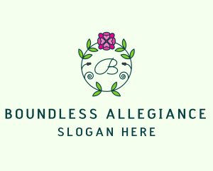 Floral Flower Wellness Spa logo design