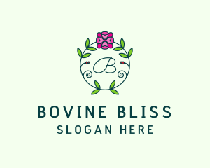 Floral Flower Wellness Spa logo design