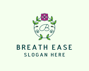 Floral Flower Wellness Spa logo design