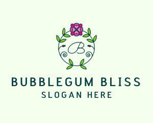 Floral Flower Wellness Spa logo design