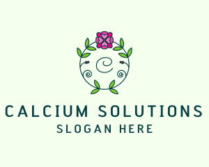 Floral Flower Wellness Spa logo design