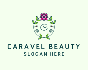 Floral Flower Wellness Spa logo design