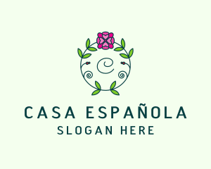 Floral Flower Wellness Spa logo design