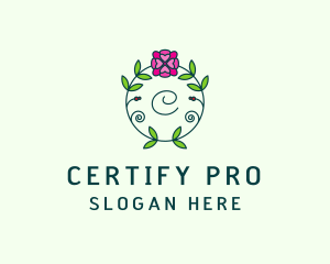 Floral Flower Wellness Spa logo design