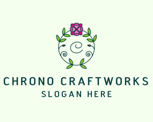 Floral Flower Wellness Spa logo design