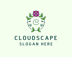 Floral Flower Wellness Spa logo design