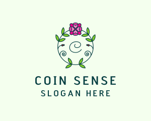 Floral Flower Wellness Spa logo design