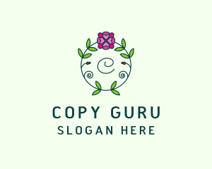 Floral Flower Wellness Spa logo design