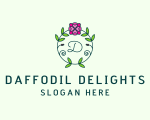 Floral Flower Wellness Spa logo design