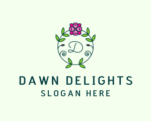 Floral Flower Wellness Spa logo design