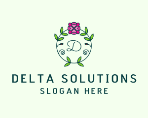 Floral Flower Wellness Spa logo design