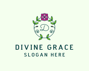 Floral Flower Wellness Spa logo design