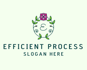 Floral Flower Wellness Spa logo design