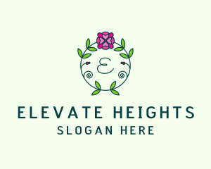 Floral Flower Wellness Spa logo design