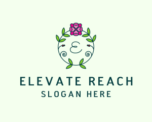 Floral Flower Wellness Spa logo design