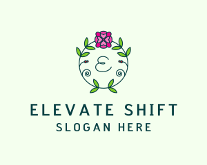 Floral Flower Wellness Spa logo design