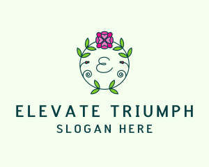 Floral Flower Wellness Spa logo design