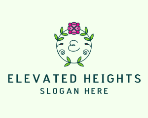 Floral Flower Wellness Spa logo design