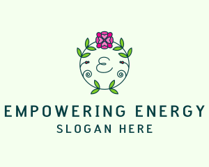 Floral Flower Wellness Spa logo design