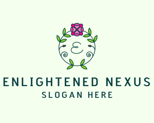 Floral Flower Wellness Spa logo design