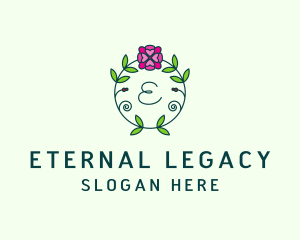 Floral Flower Wellness Spa logo design