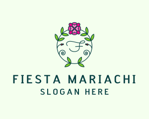 Floral Flower Wellness Spa logo design