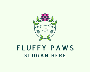 Floral Flower Wellness Spa logo design