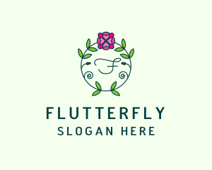 Floral Flower Wellness Spa logo design