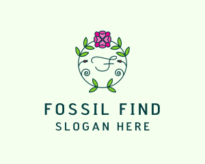 Floral Flower Wellness Spa logo design