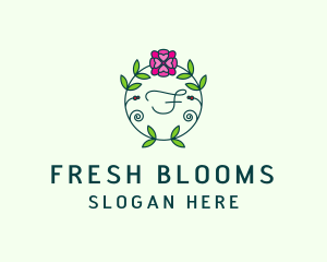 Floral Flower Wellness Spa logo