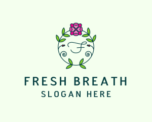 Floral Flower Wellness Spa logo design