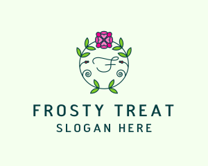 Floral Flower Wellness Spa logo design