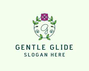 Floral Flower Wellness Spa logo design