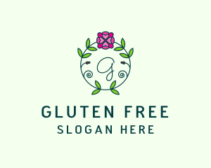 Floral Flower Wellness Spa logo design